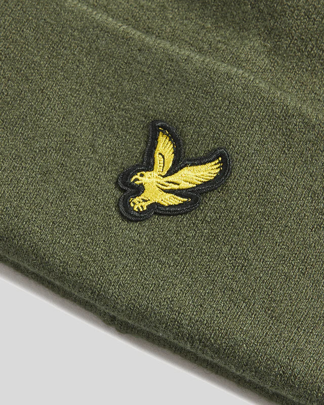 LYLE & SCOTT Berretto in misto lana merino Verde
