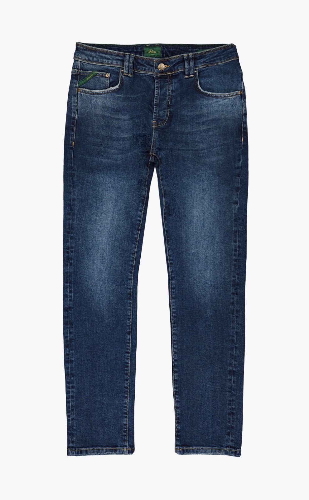 Jeans Pont uomo Yosemite Regular Fit - Denim Stretch Lavaggio Blu