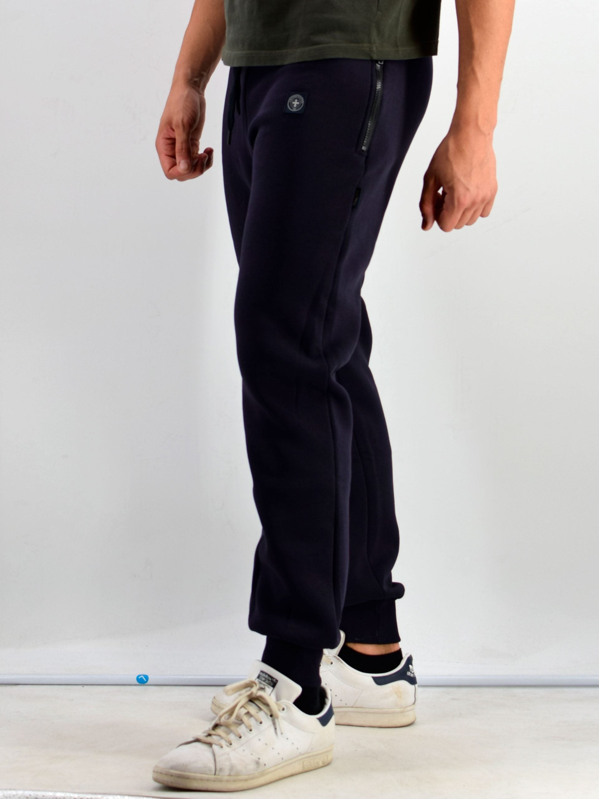 Pantalone Three Stroke sportivo da uomo modello Primo Navy