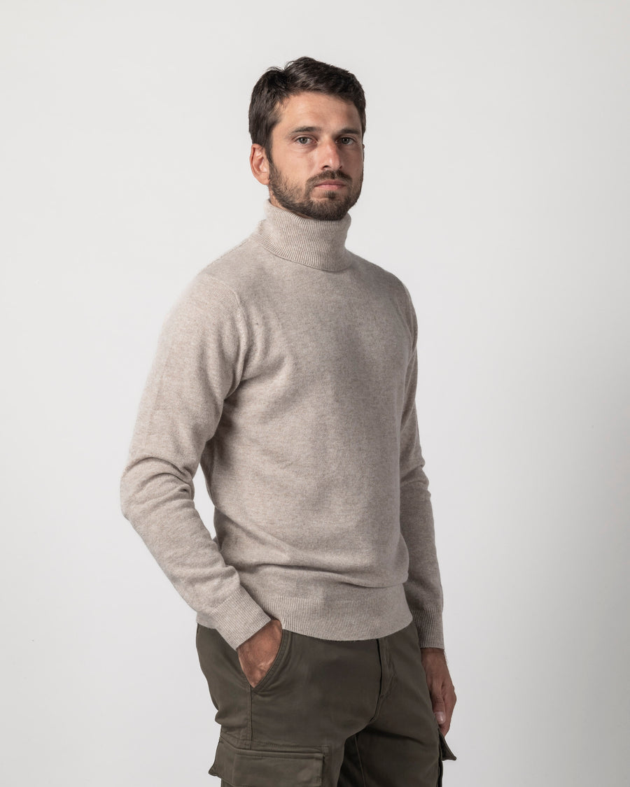Impure - Pullover collo alto blend chashmere