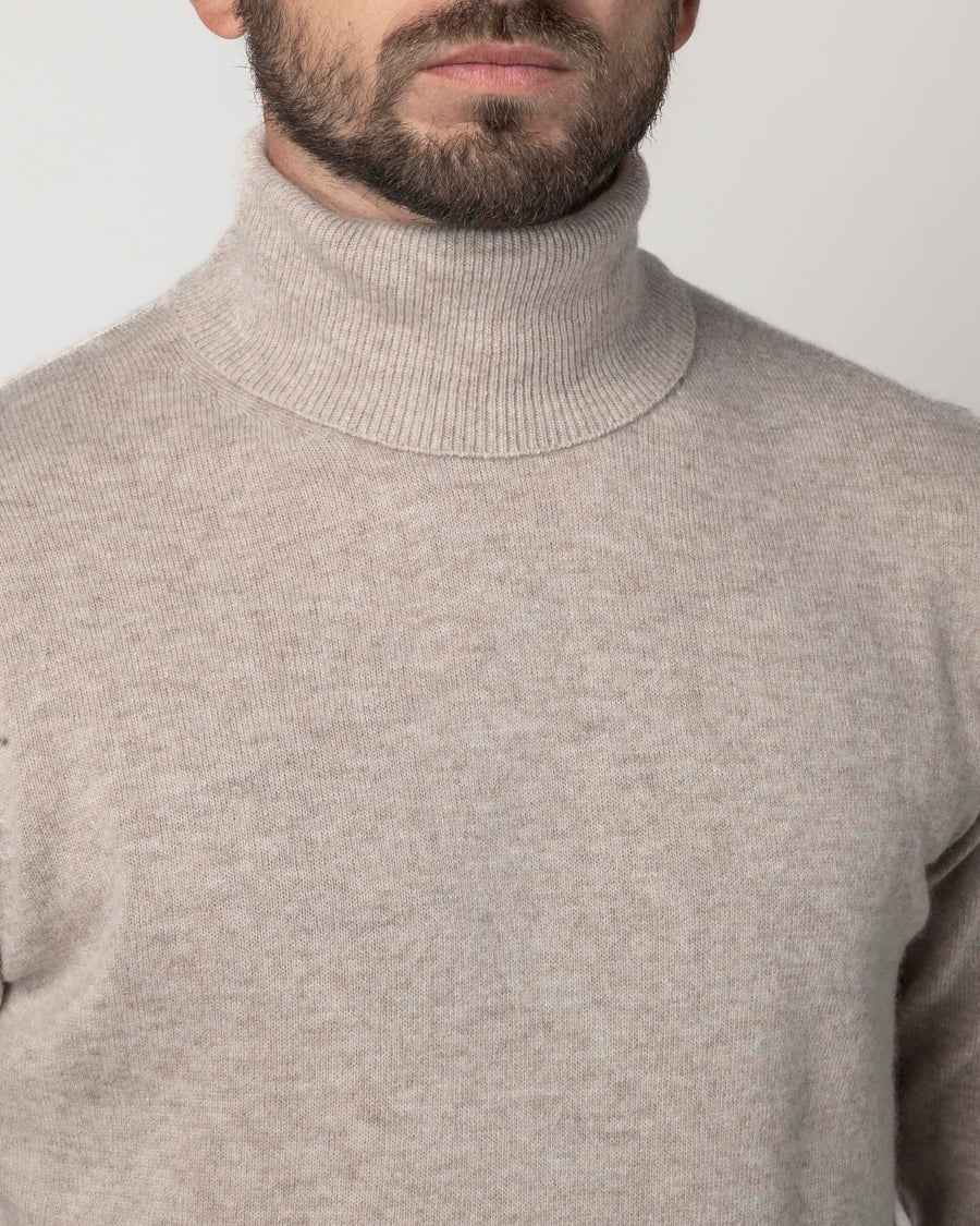 Impure - Pullover collo alto blend chashmere