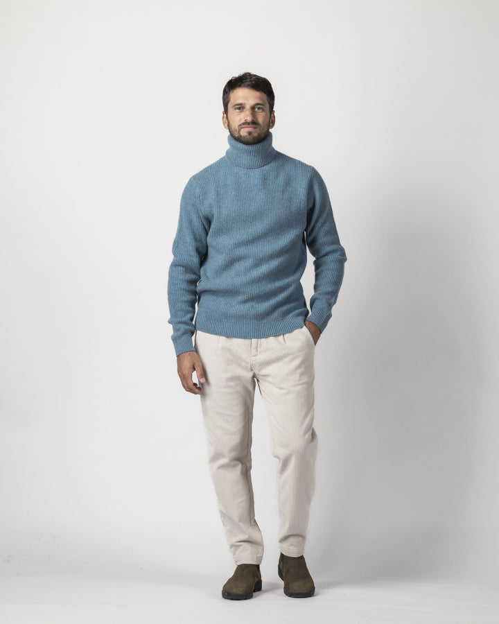 Impure - Pullover collo alto costa inglese