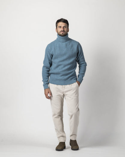 Impure - Pullover collo alto costa inglese