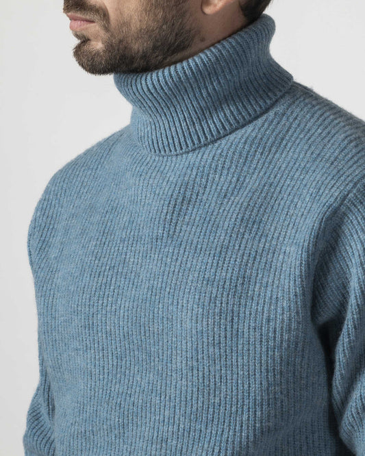 Impure - Pullover collo alto costa inglese