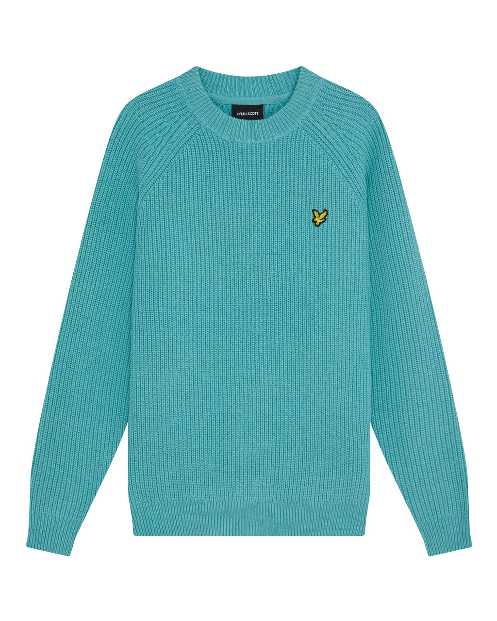 LYLE & SCOTT Maglione a collo finto in punto Shaker KN1701V Alpine Sky
