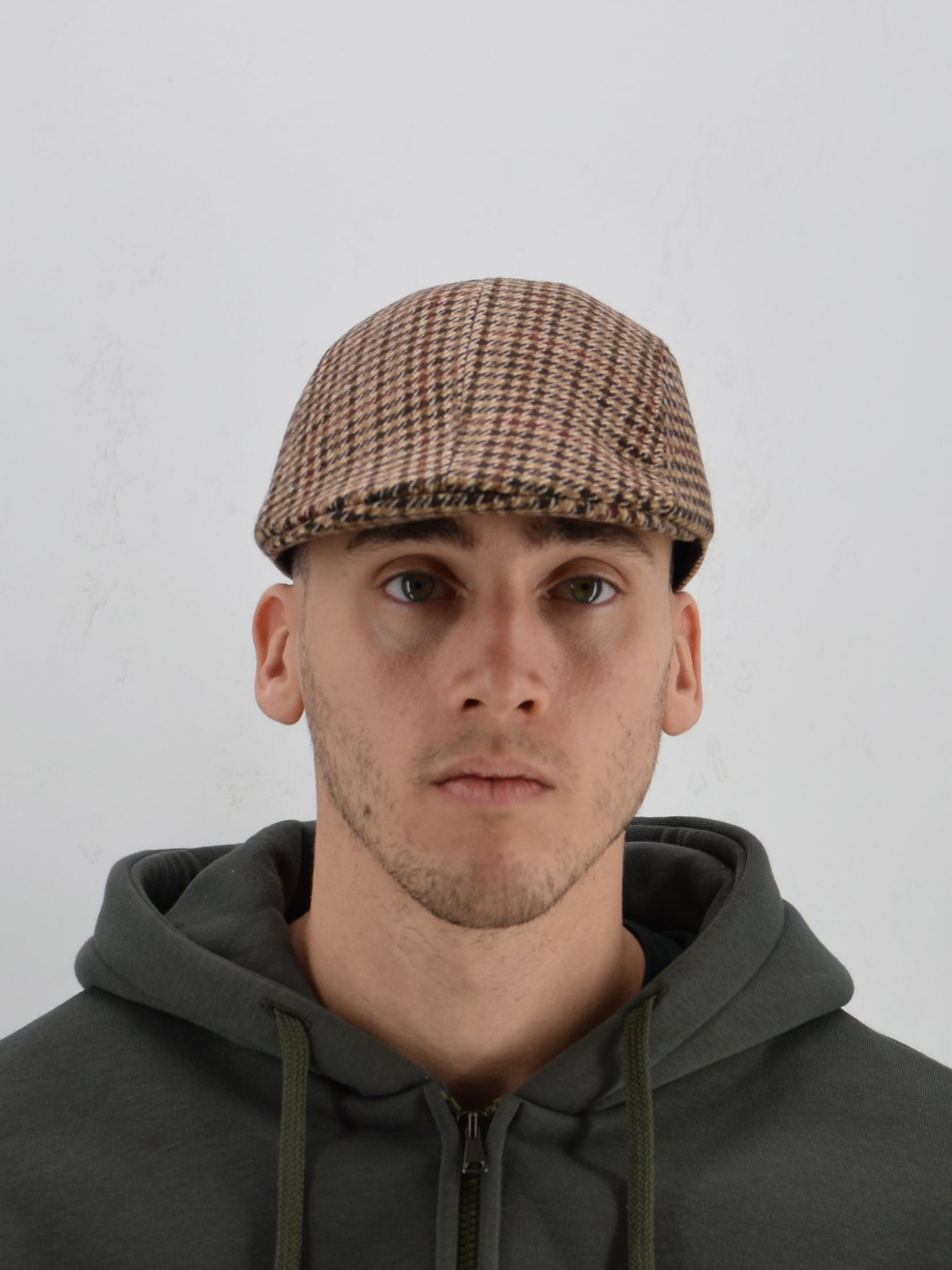 Berretto Three Stroke da uomo in lana modello Archie col.21