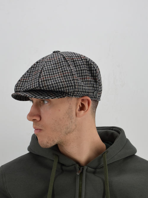 Berretto Three Stroke da uomo in lana modello Arthur